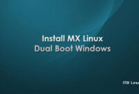 cara install MX Linux